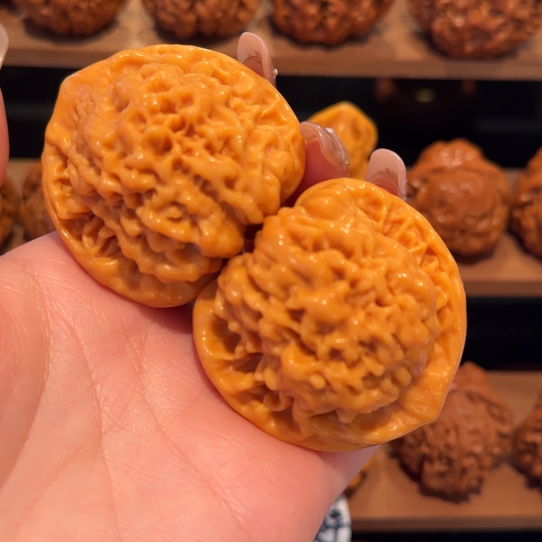 桃核吊坠官帽48 精品1095