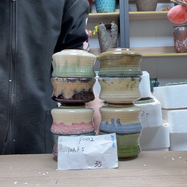 粗陶多肉花盆微瑕