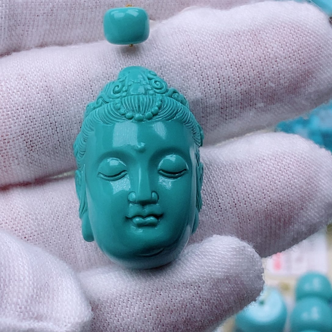 绿松石珠宝奇石未镶嵌欧*