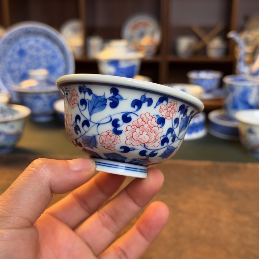 纯手工手绘陶瓷茶具