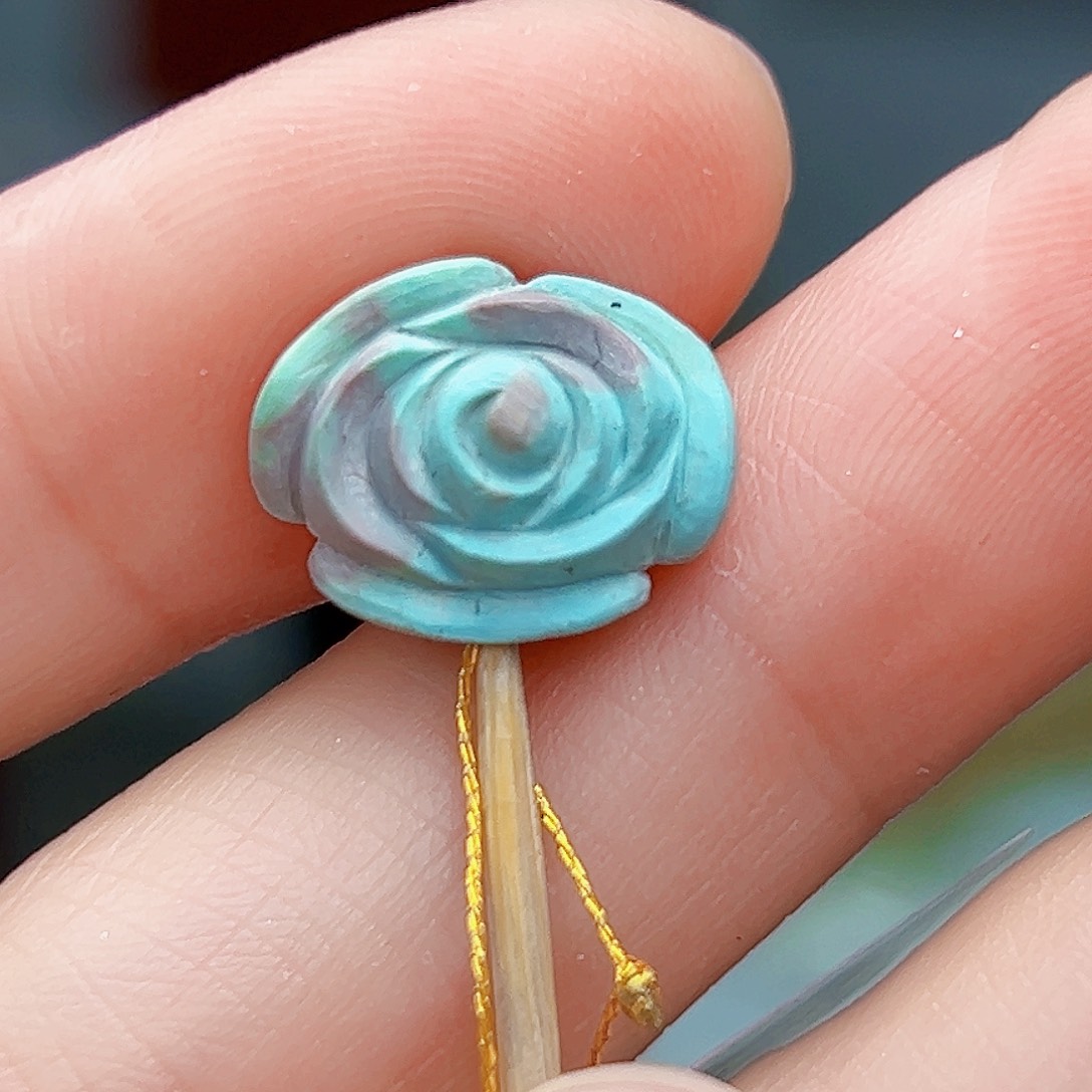 绿松石珠宝奇石未镶嵌