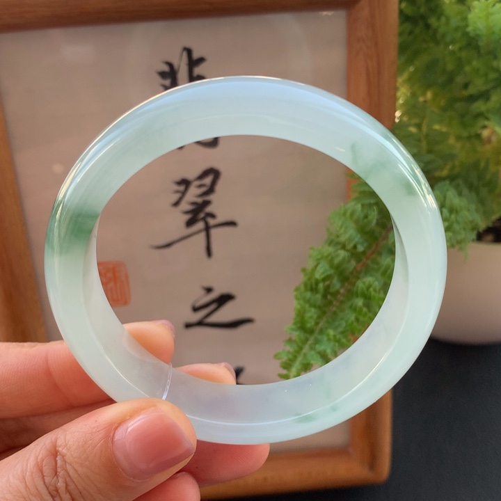 翡翠手镯未镶嵌翡翠手镯53-54