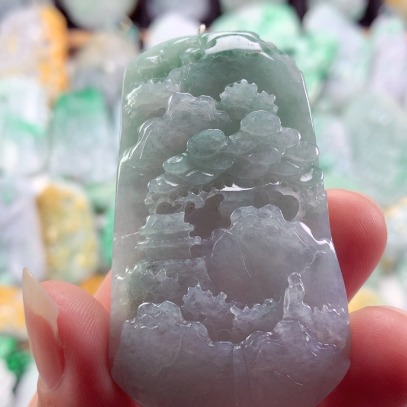 【闪购商品】翡翠吊坠(不含链)未镶嵌