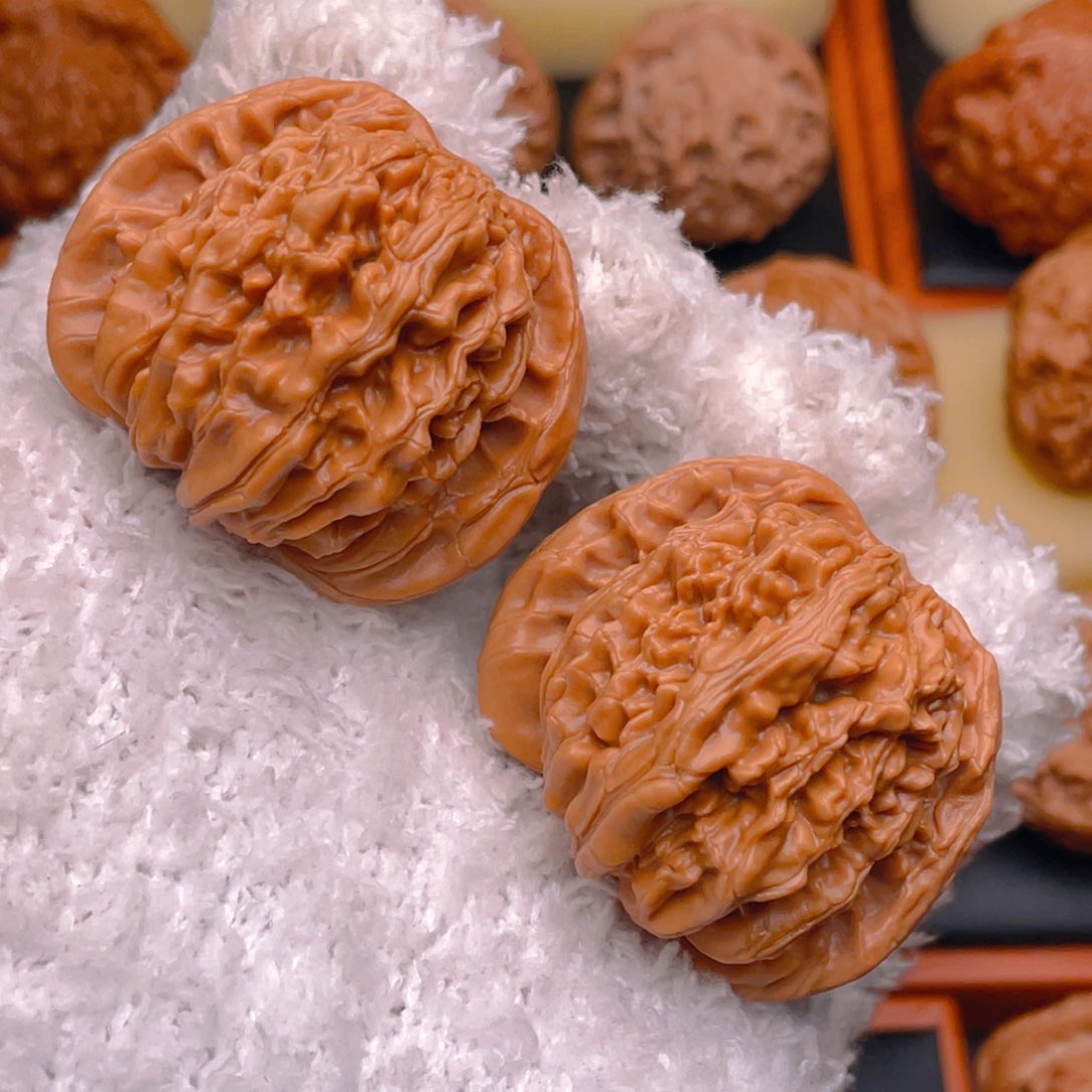 文玩核桃把件42老款四座楼