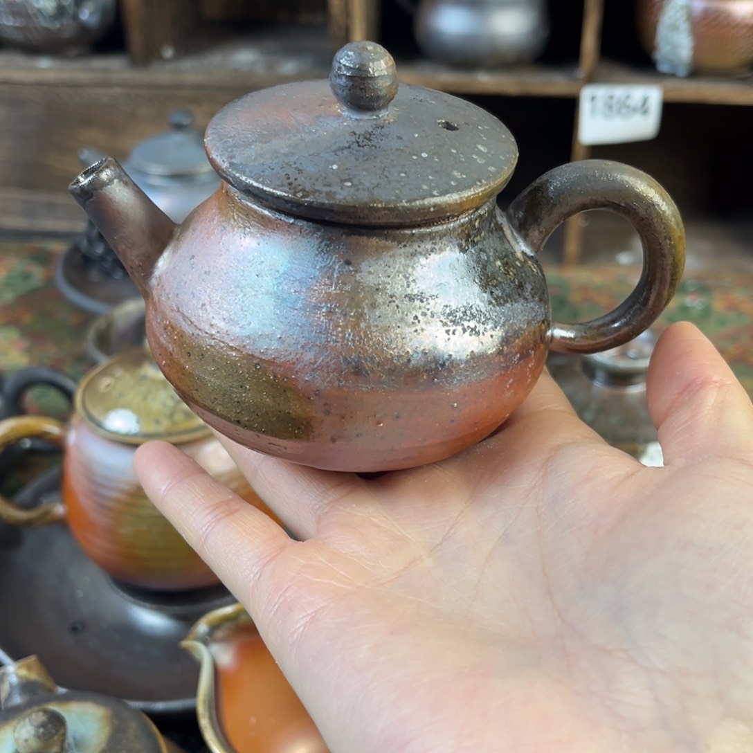 杯柴烧茶器细陶壶
