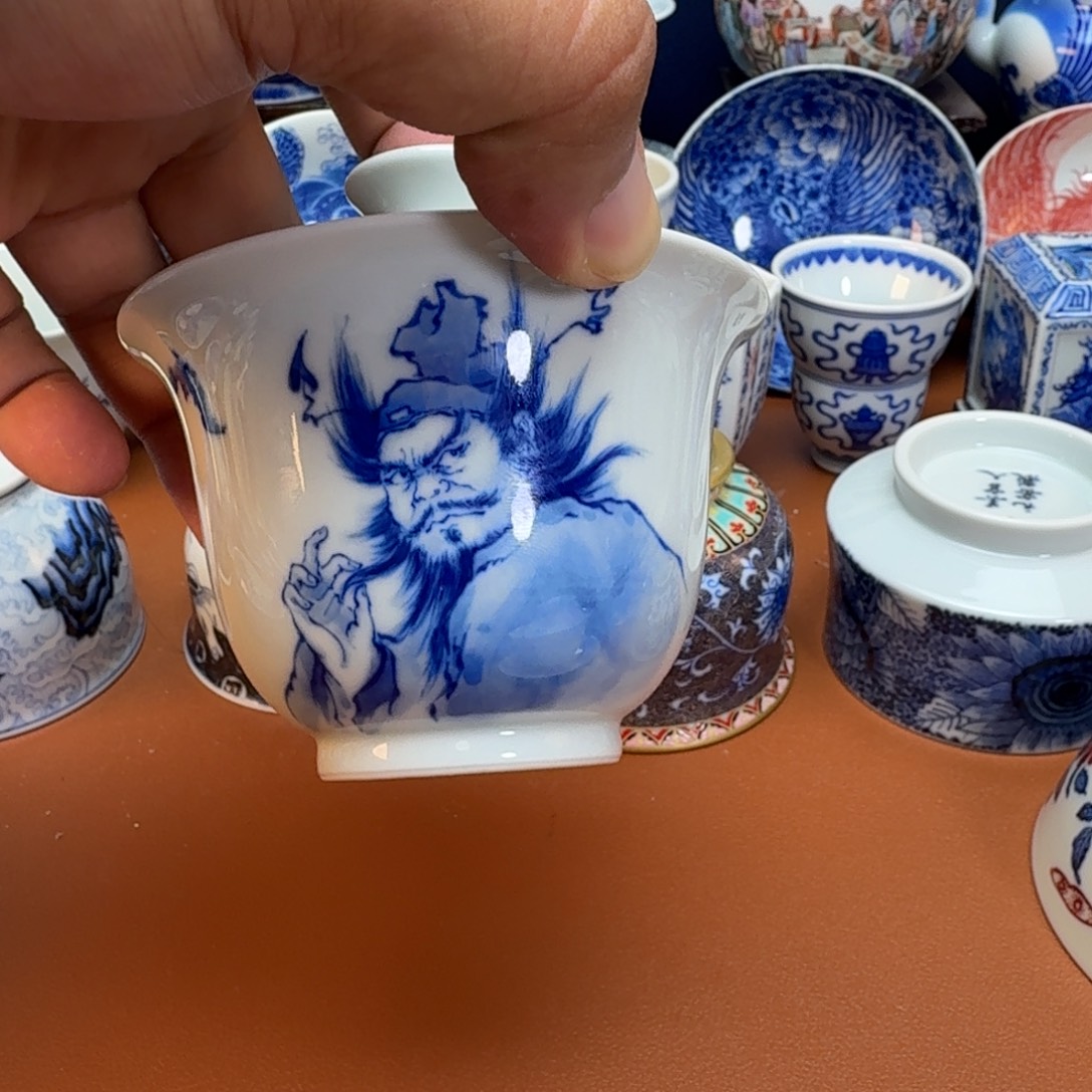 赣***店杯子景德镇全手工手绘陶瓷