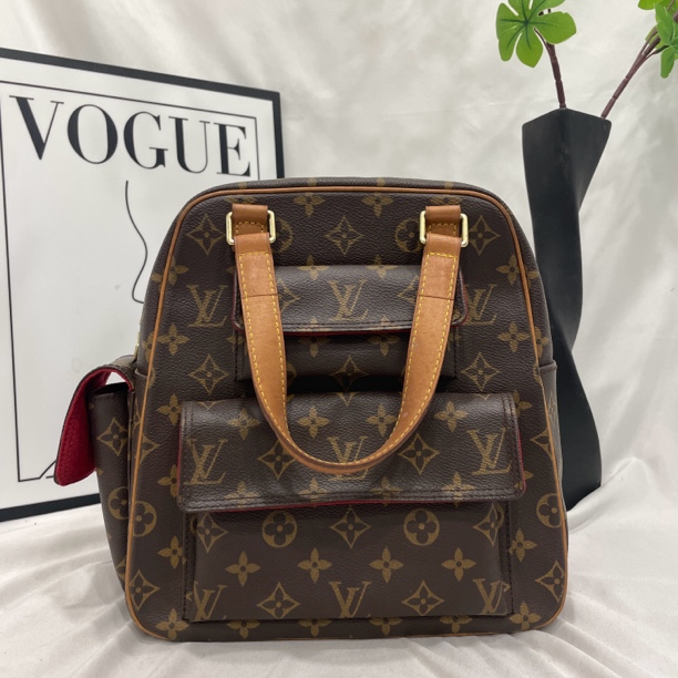 95新 LouisVuitton/路易威登 竖版骆驼手提包/15644