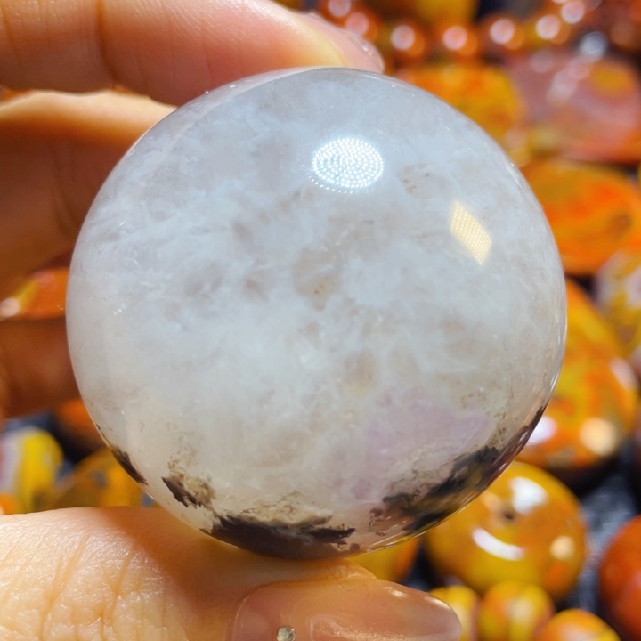 未镶嵌战国红手把玛瑙/玉髓