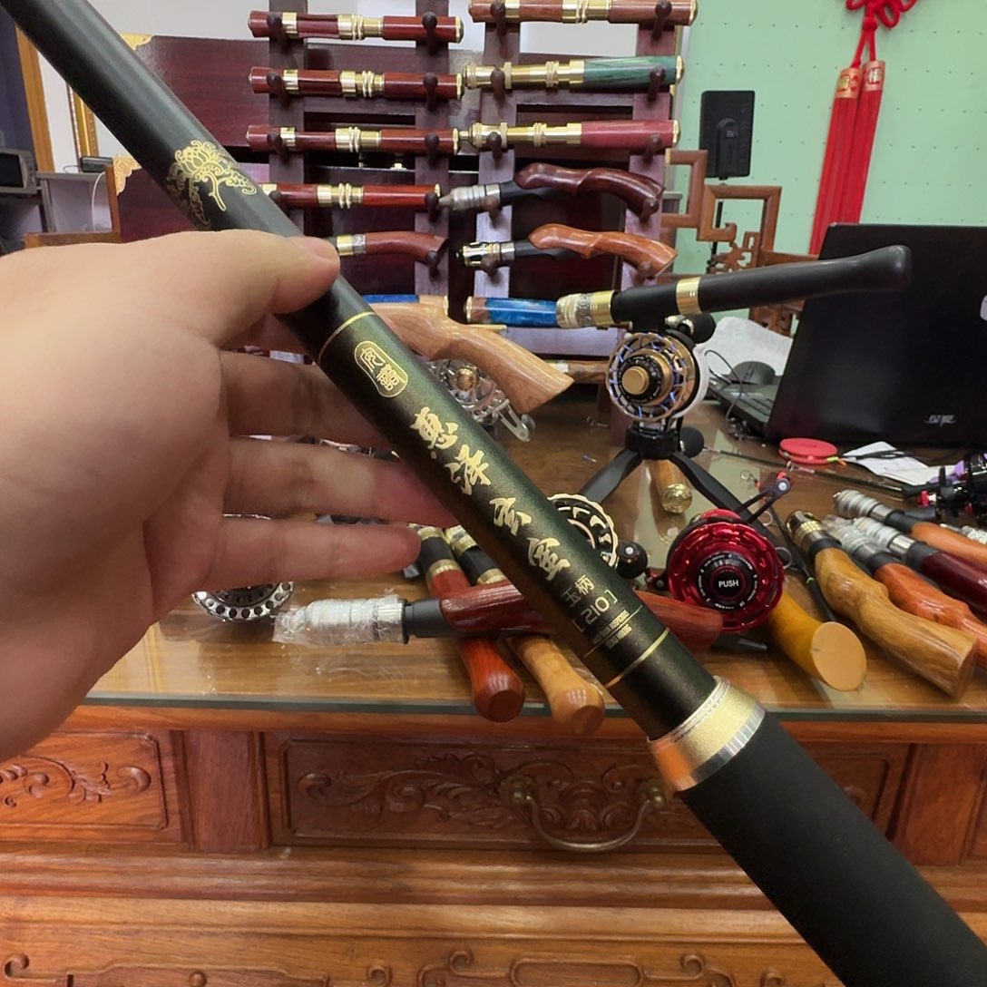 惠泽玄金抄网杆2.1米