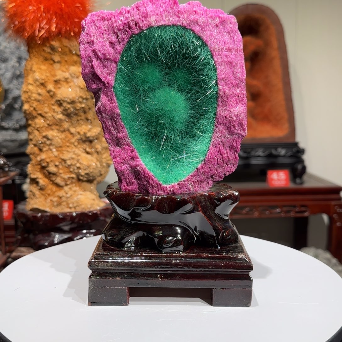 长***岛石材精品奇石摆件精品