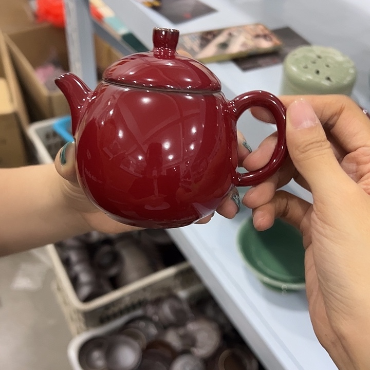 龙泉云间青瓷小米茶器