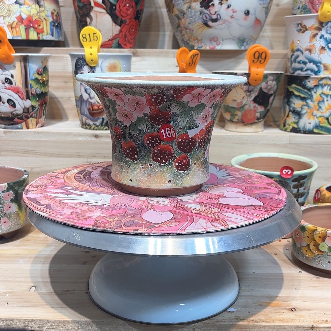 紫砂花盆手工花盆默认微瑕18/13