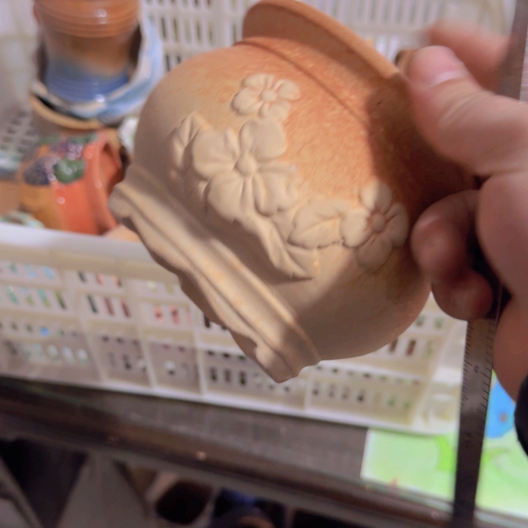 紫砂花盆粗陶盆粗