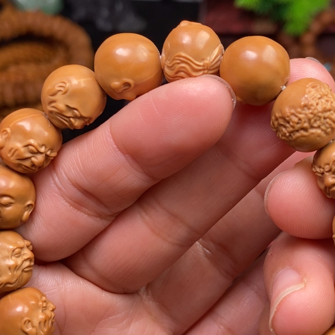 橄榄核吊坠橄榄核雕手串