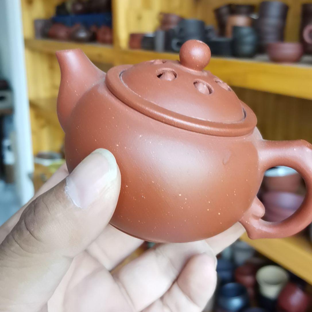 茶杯紫砂莲子鸽嘴壶