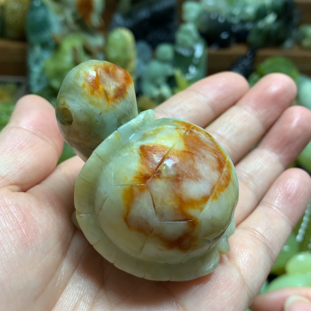 岫玉手把未镶嵌手把