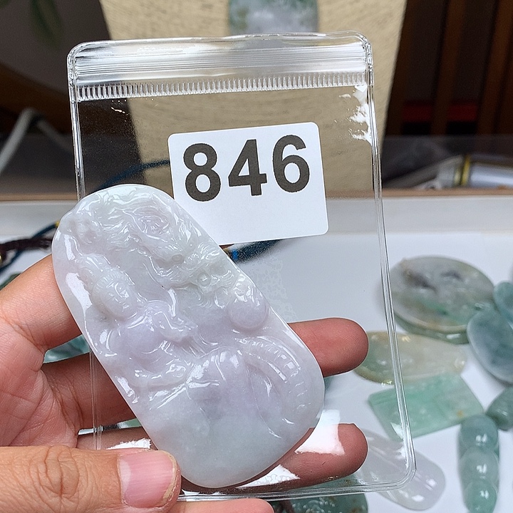 翡翠颈饰未镶嵌L**彦翡翠