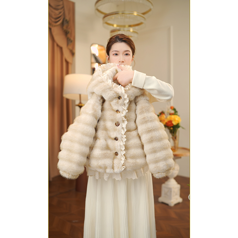 女童棉服2025冬季新款加厚外套洋气中大童儿童冬装外套3875