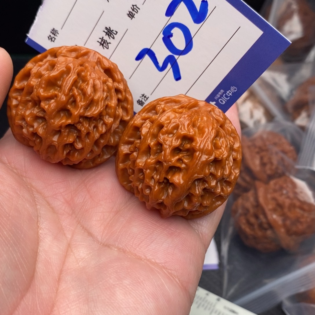 把件桃核苹果38mom