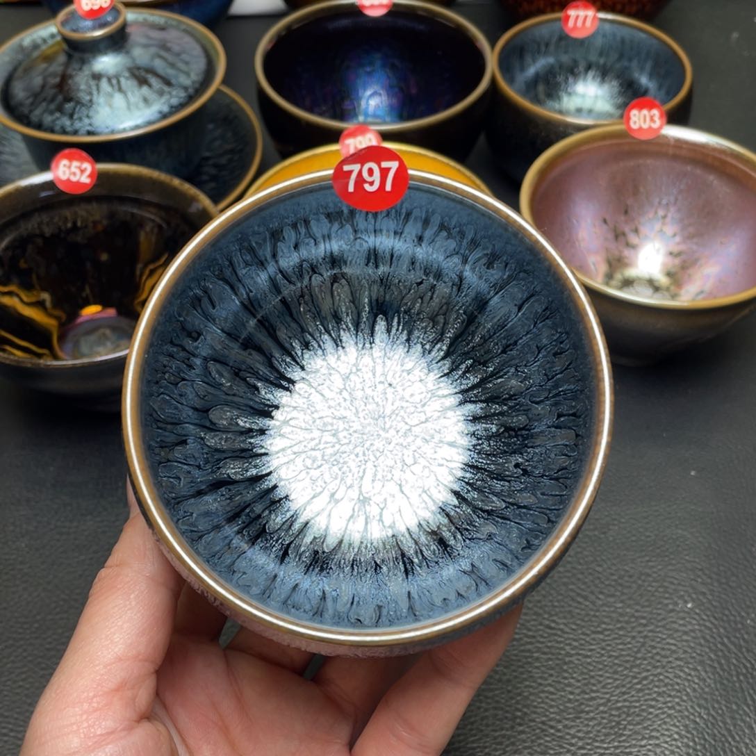 茶盏沐*797 建窑建盏茶盏