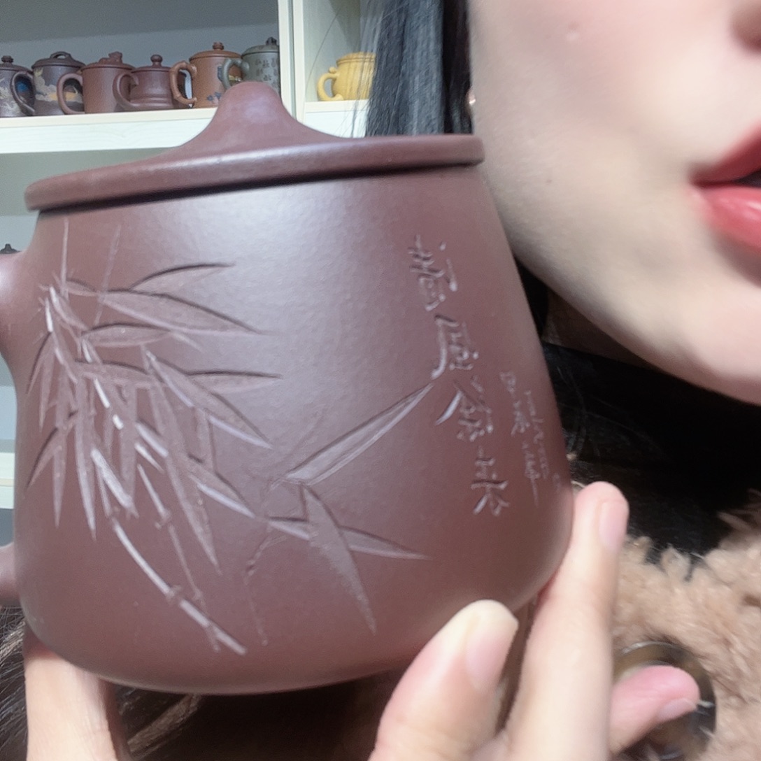 紫砂茶杯全部手工