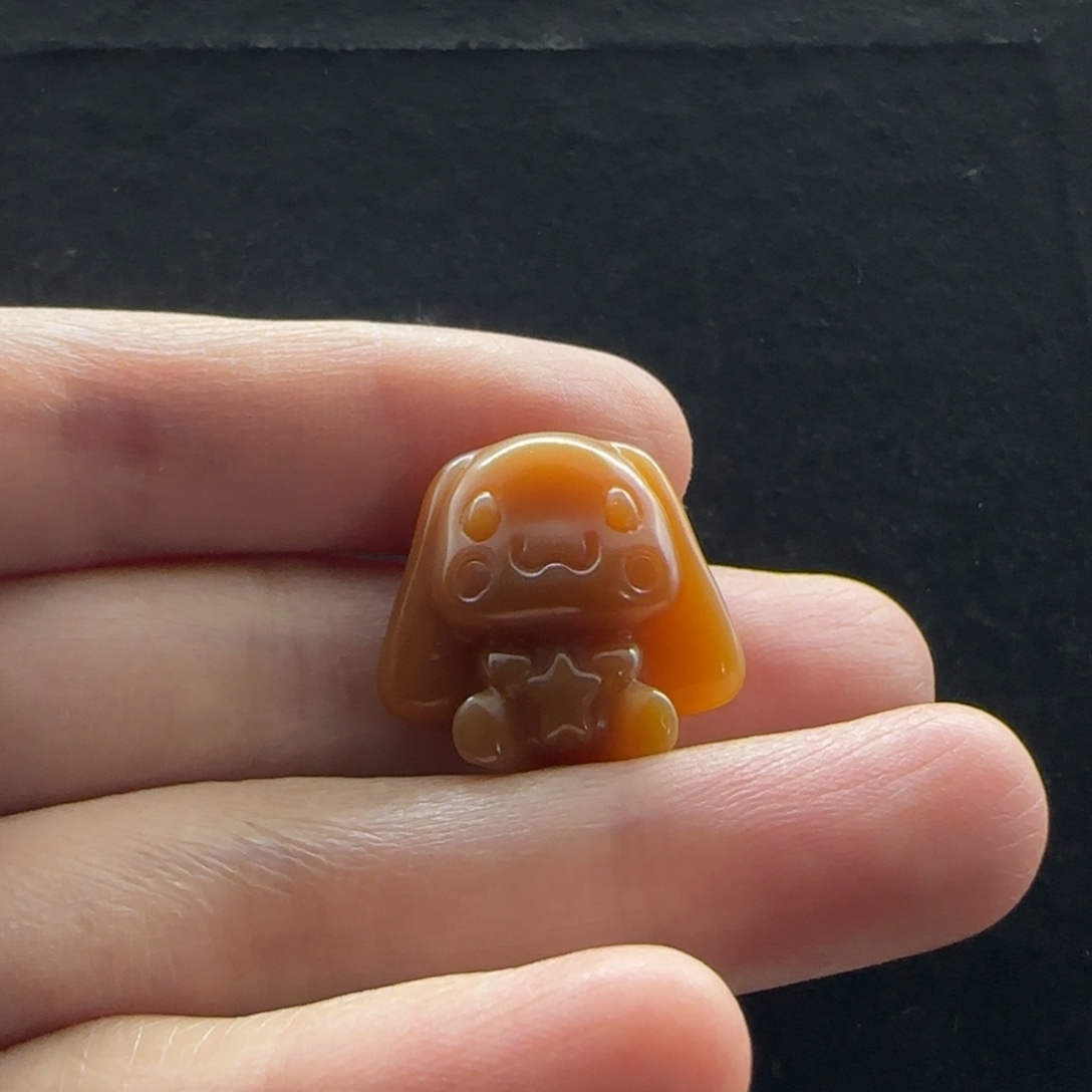 石英质玉（缅黄）未镶嵌配饰