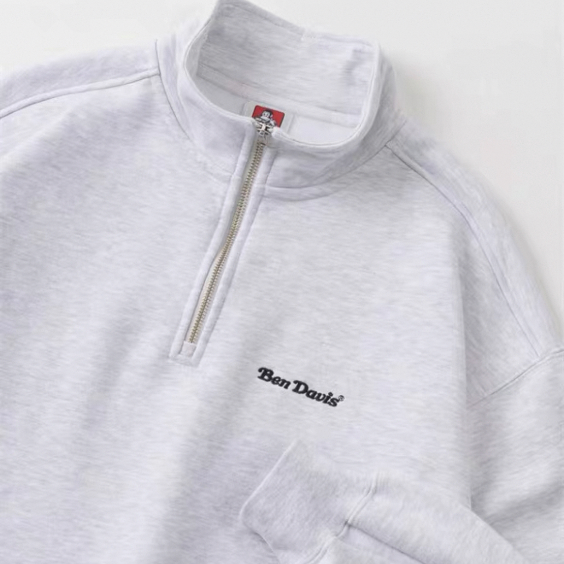 日本海外bendavis半拉锁加绒卫衣 男女同款 宽松版型