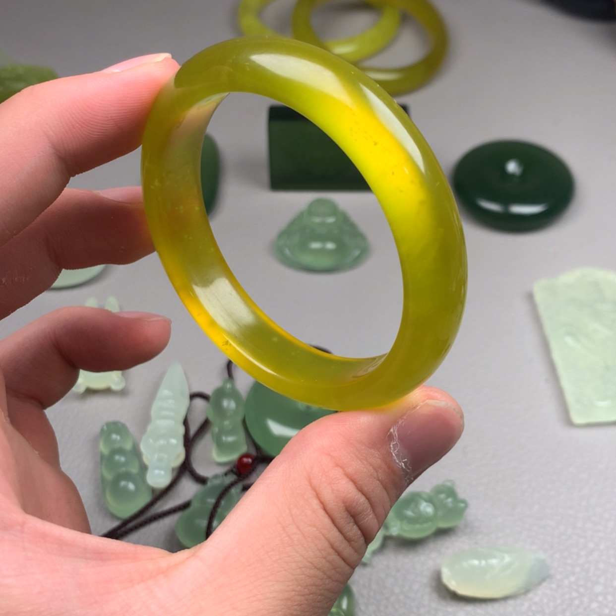 【闪购商品】蛇纹石玉未镶嵌岫玉