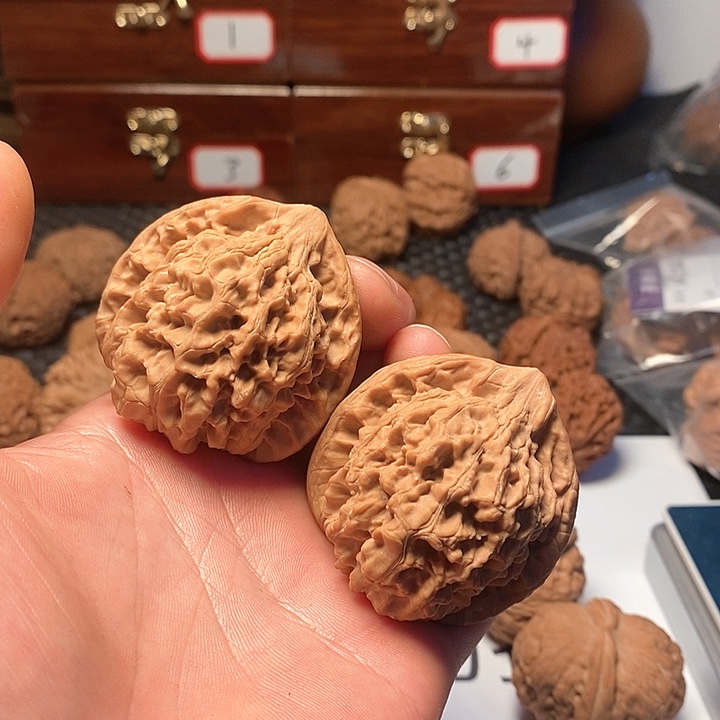 文玩核桃吊坠苦*花涞水三王永