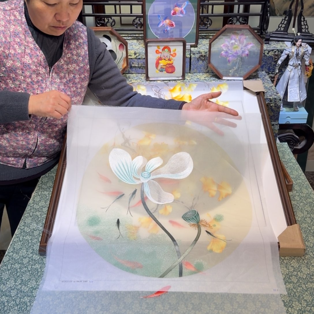 刺绣手工苏绣工艺