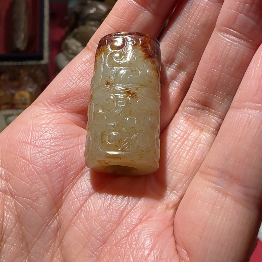 和田玉挂件未镶嵌啊*