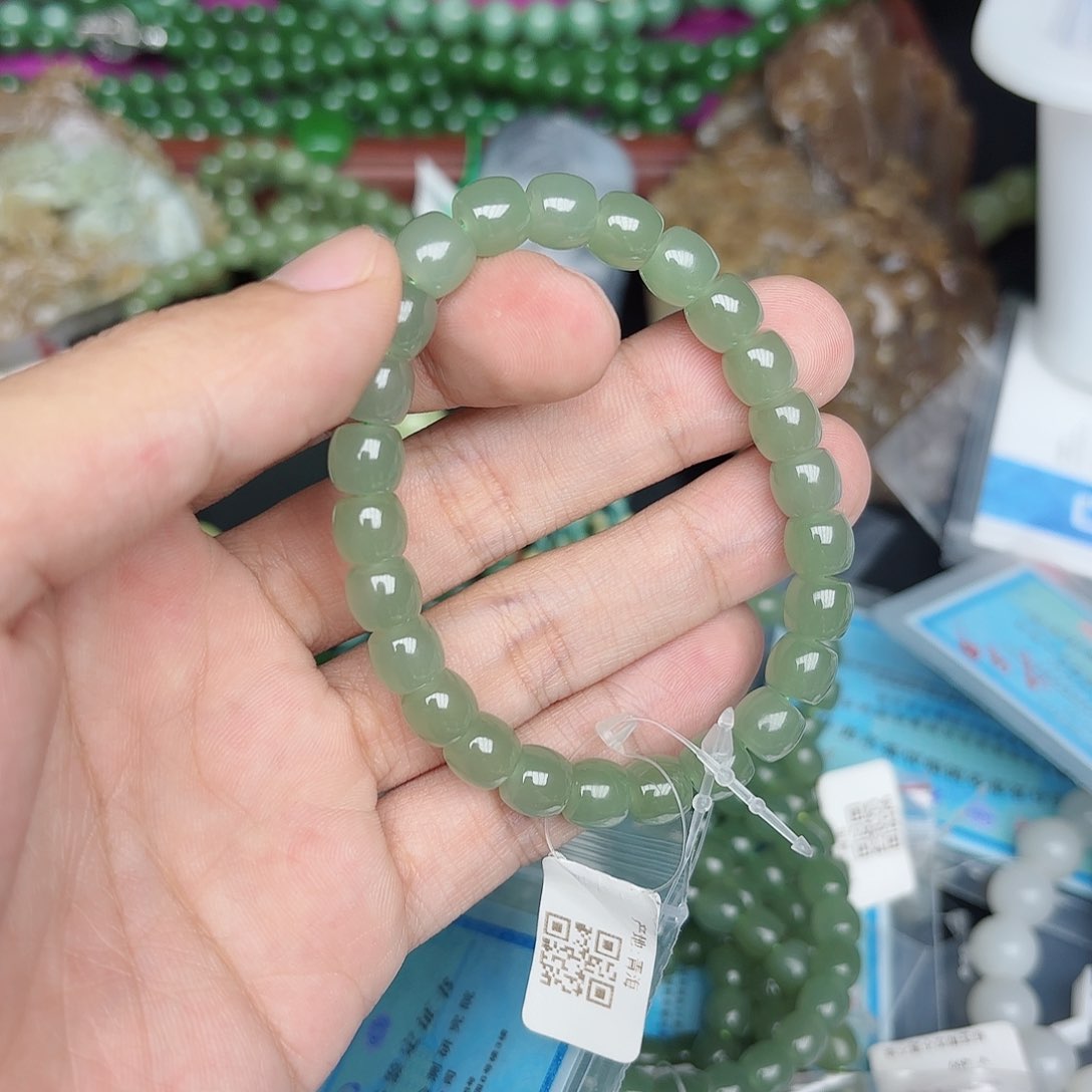 和田玉手链未镶嵌