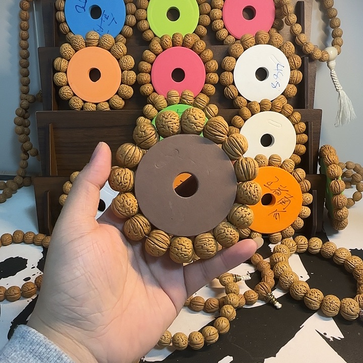 桃核吊坠战斧宽脐