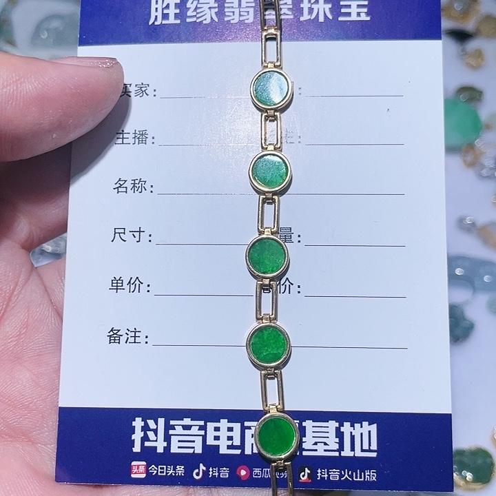 翡翠银S925镶嵌颈饰