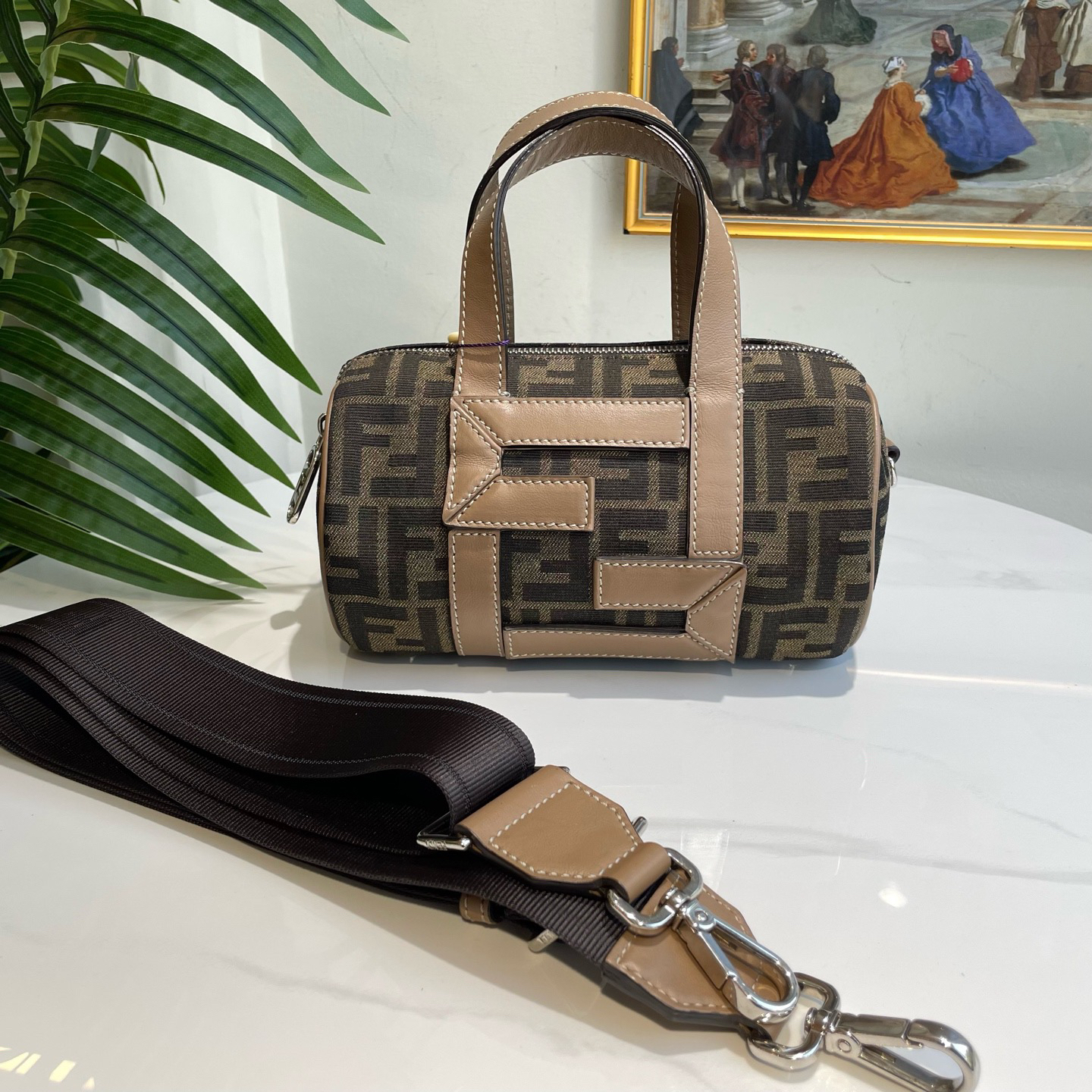95新 FENDI/芬迪 御古屋/38502/老花保龄球