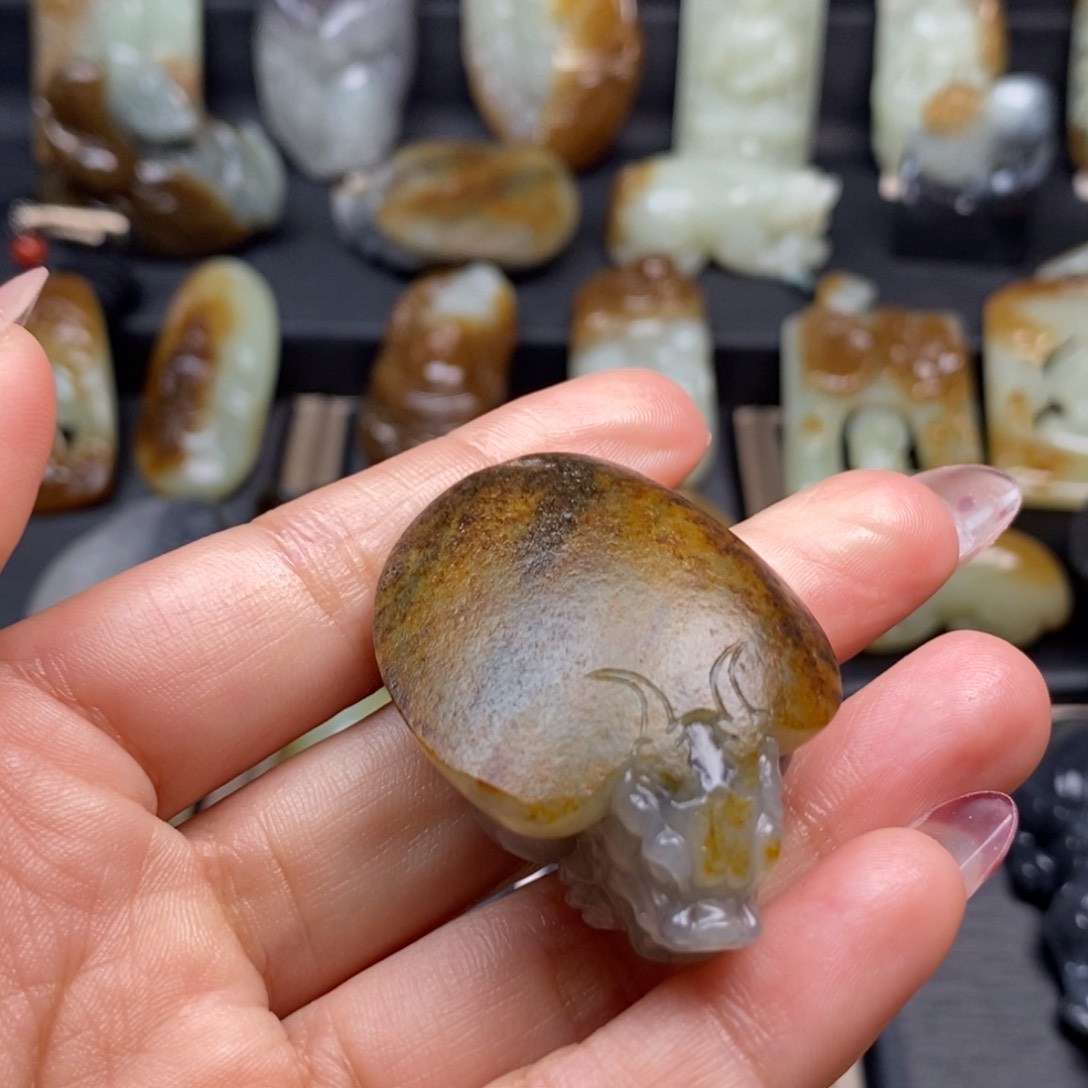 和田玉挂件未镶嵌用****3