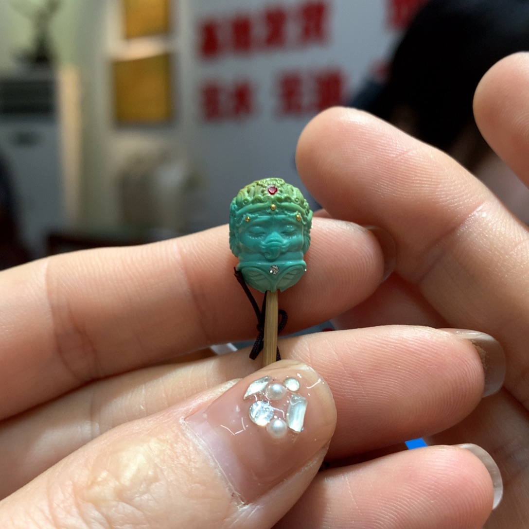 绿松石配饰未镶嵌