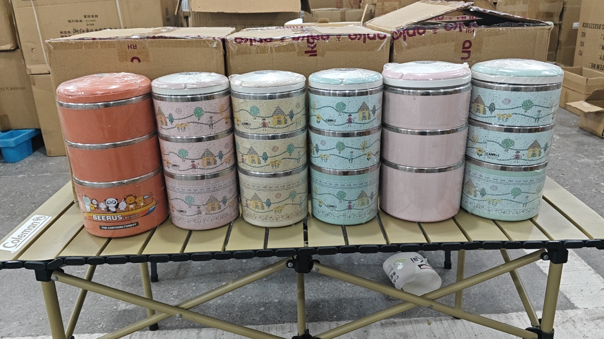 家用三层便携提锅