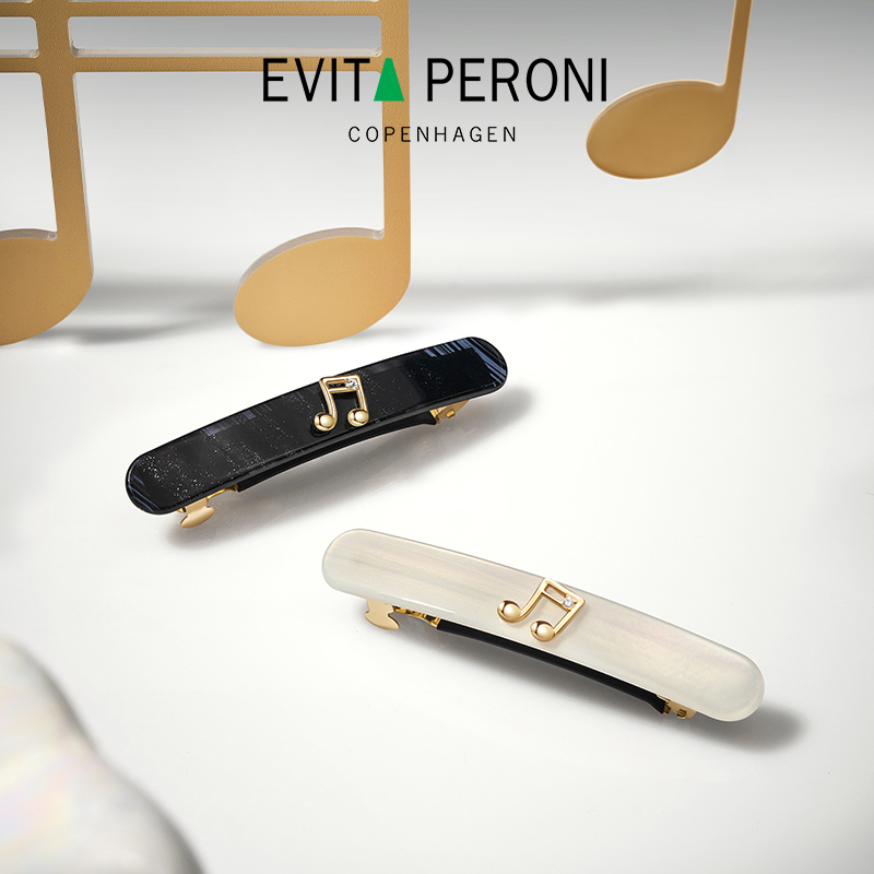 Evita Peroni/依慧达“旋律之韵”系列简约优雅横夹ZB