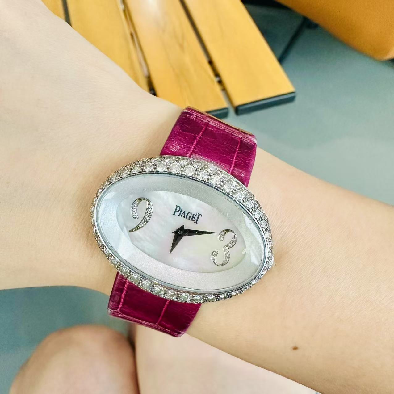 95新 Piaget/伯爵 石英,30*39mm,白金,250807010