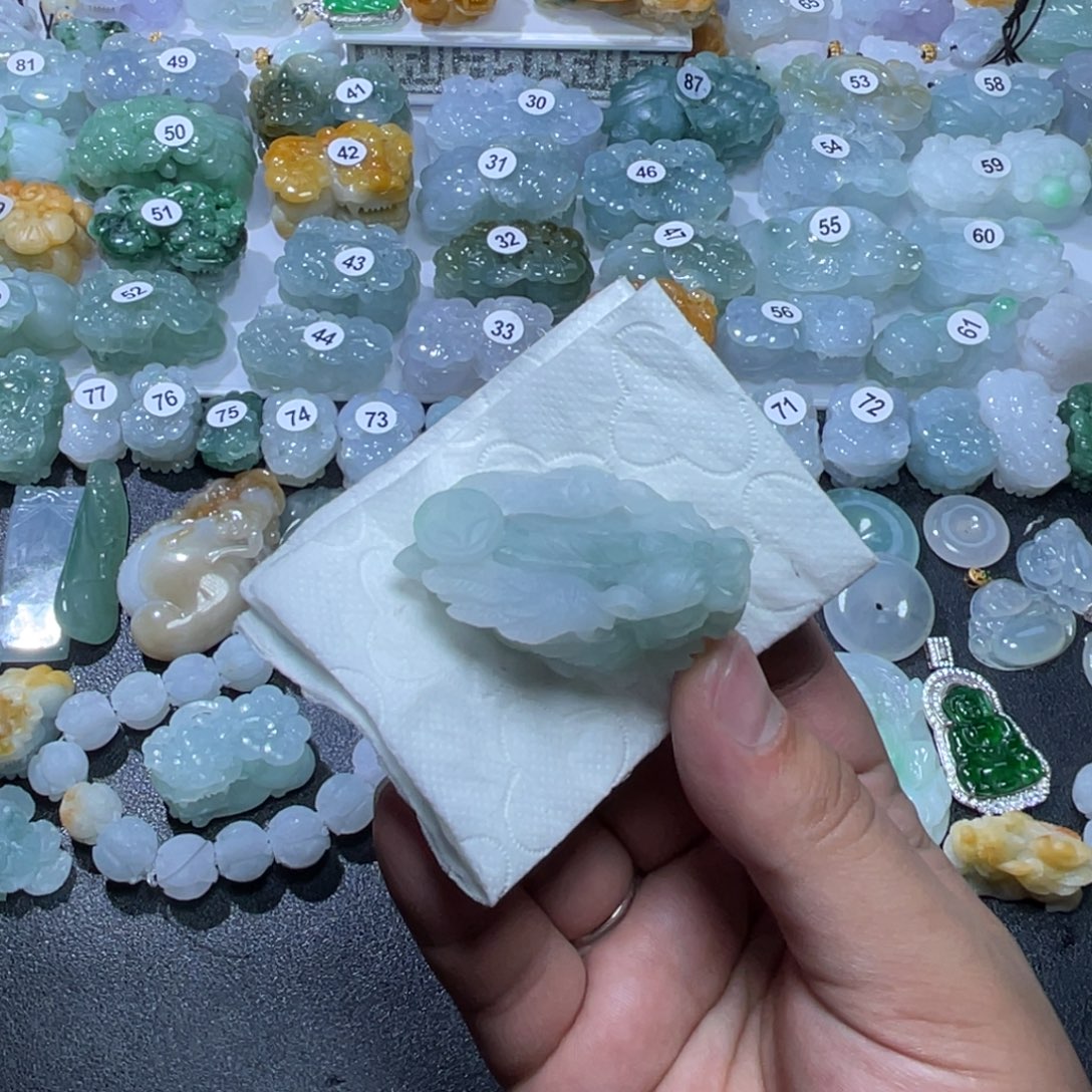 定制翡翠未镶嵌天然