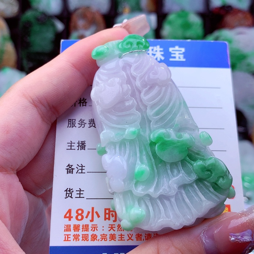 【闪购商品】翡翠颈饰未镶嵌挂件
