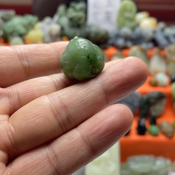 @****和田玉未镶嵌挂件