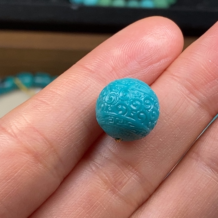 玩***走绿松石未镶嵌珠宝奇石12.5