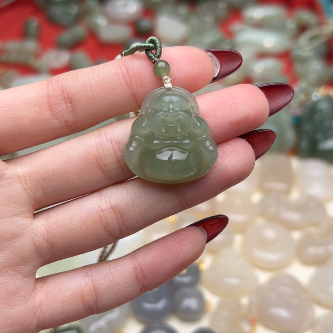 和田玉耳饰未镶嵌