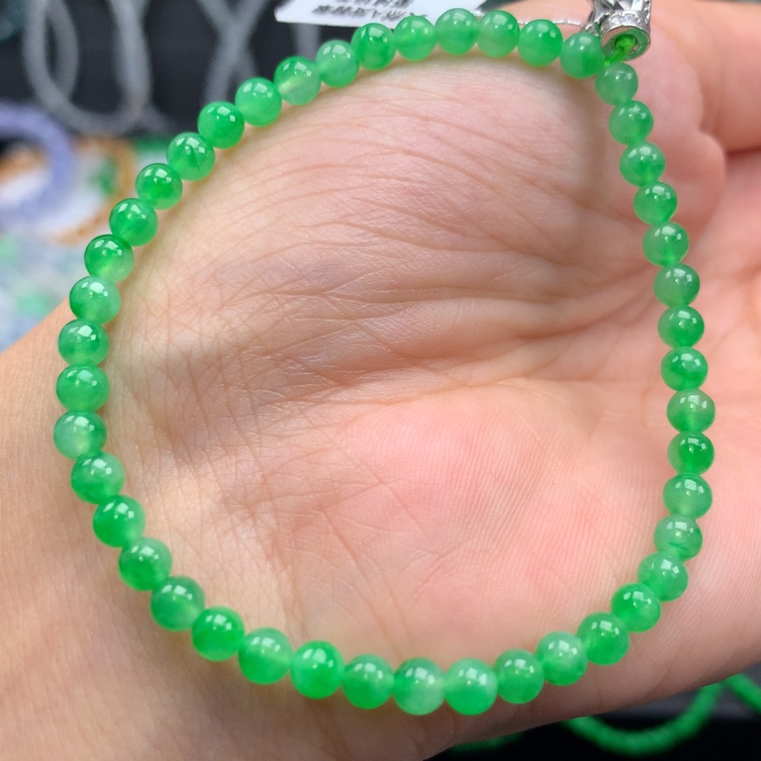 未镶嵌手链翡翠卡