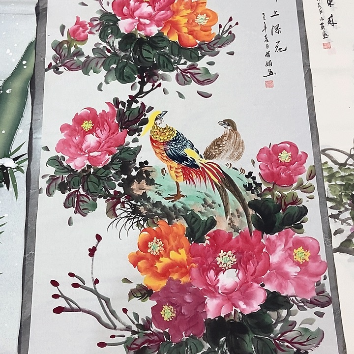 小周画廊的直播间