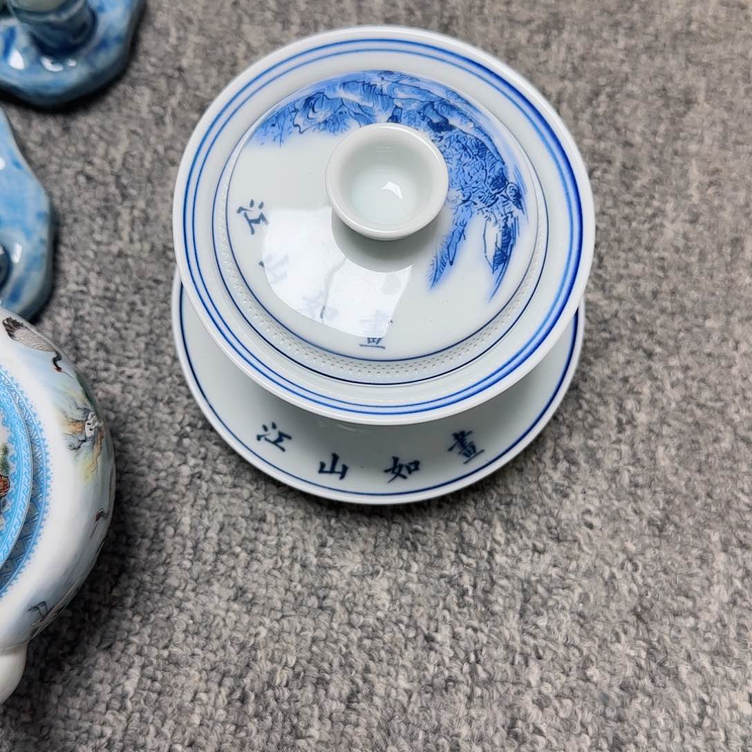 摆件瓷器的工艺技术水平