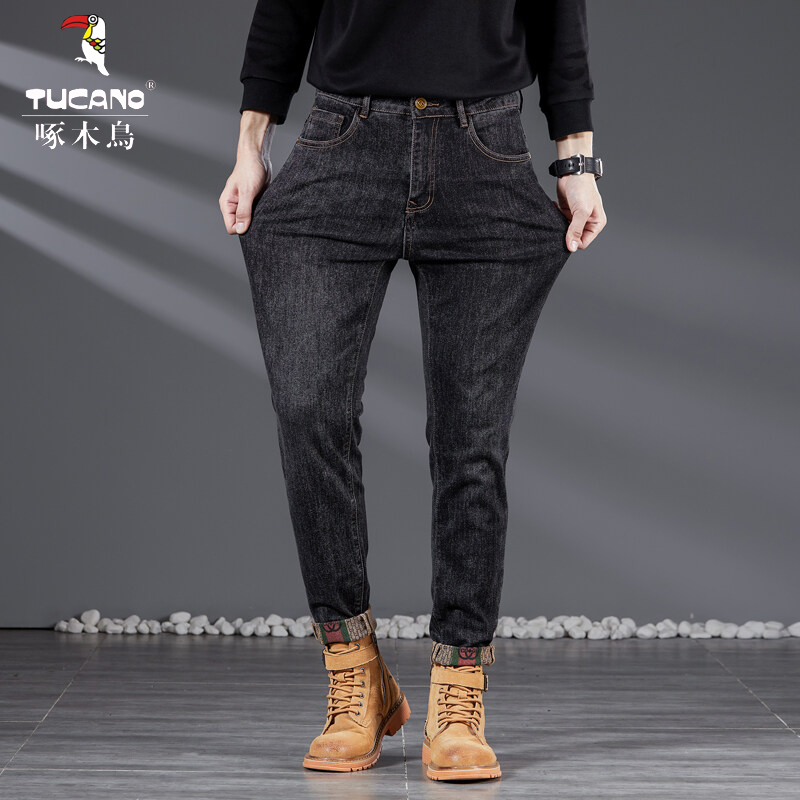  TUCANO/啄木鳥牛仔裤冬季男装四季通用长裤牛仔时尚韩版秋季秋冬