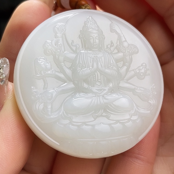 和田玉挂件未镶嵌